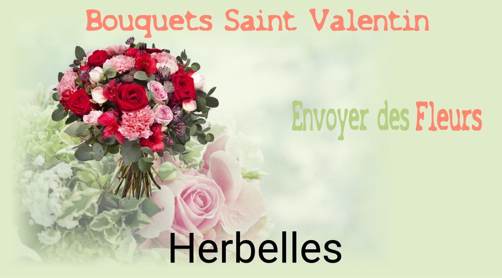 Roses de Saint-Valentin livrées à Herbelles